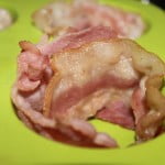 Bacon placeres i formen